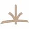 Ekena Millwork Davenport Smooth Timber Gable Bracket, Douglas Fir, 96"W x 44"H x 1 1/2"D x 5 1/2"F, 11/12 Pitch GBW096X44X0206DAV00SDF - alternate 2